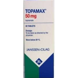 Изображение препарта из Германии: Топамакс TOPAMAX 50 мг/100 таблеток